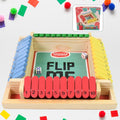 Classic Shut The Box game board made of premium wood, ready for play.