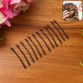 Hair Bobby Pins Set displaying 12 durable metal clips with strong grip