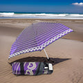 A sleek 3-fold sun protective umbrella, perfect for Indian weather.