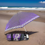 A sleek 3-fold sun protective umbrella, perfect for Indian weather.