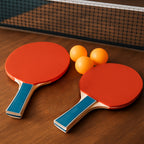 Konex professional table tennis racket set with two paddles and three balls