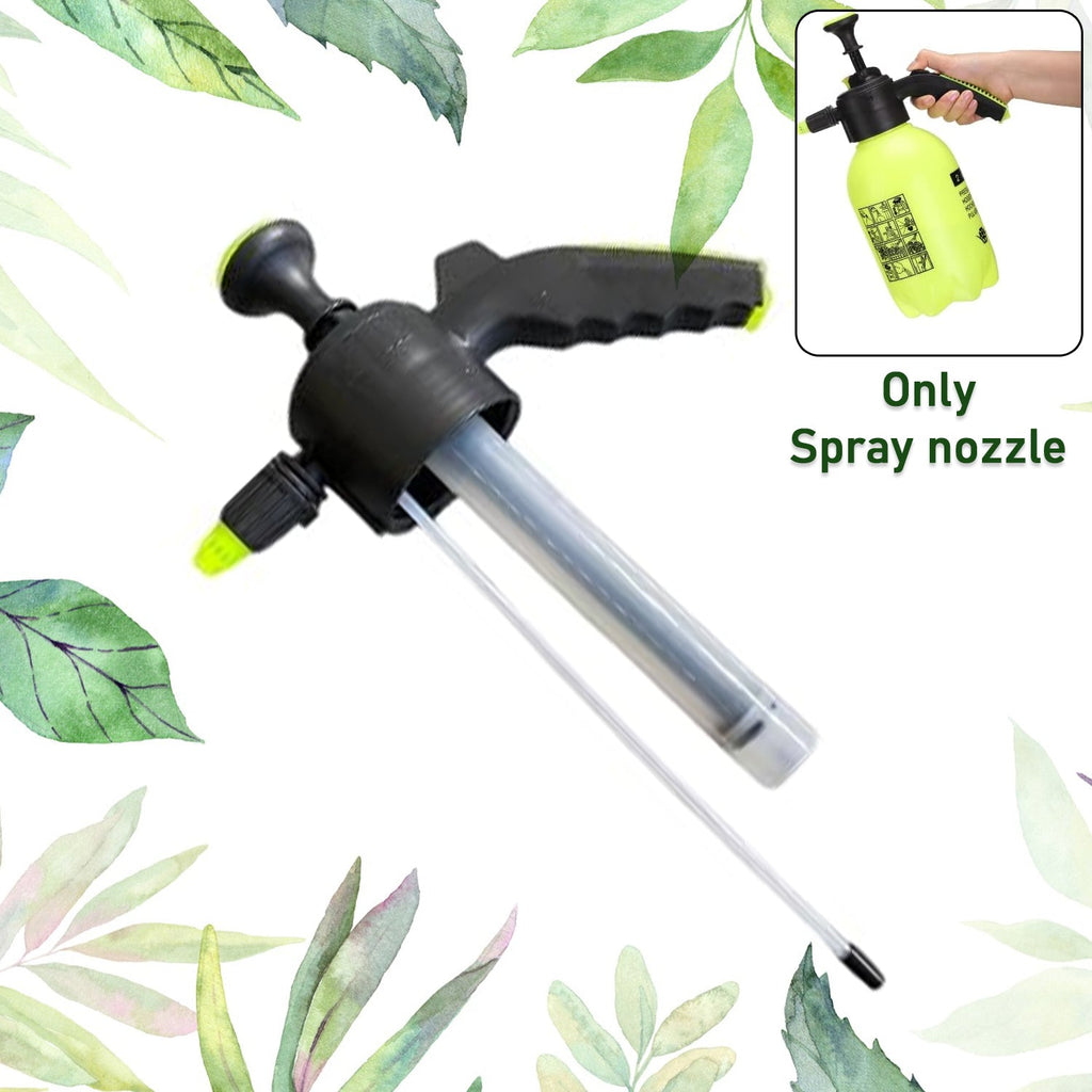 Adjustable watering can spray nozzle for precise garden watering.