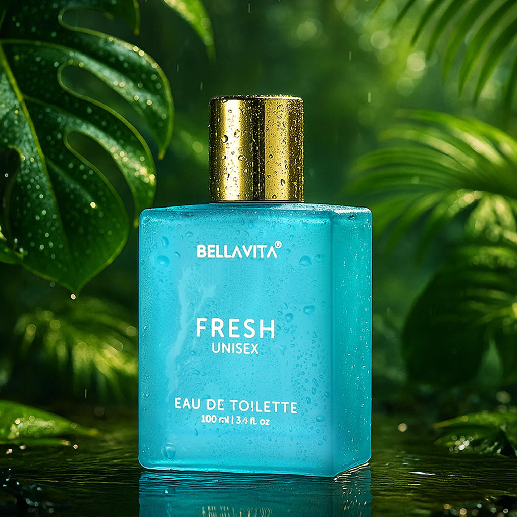 Elegant Eau De Toilette bottle showcasing fresh unisex fragrance