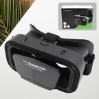 Front view of 3D VR Box Headset with adjustable lenses