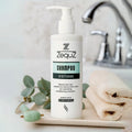 Zequz Conditioning Shampoo bottle with D-Panthenol providing deep nourishment