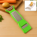 Stainless steel 3-in-1 vegetable peeler with ergonomic handle