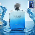 Next True Blue eau de perfume 100 ml bottle showcasing stylish design