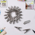 Stainless steel cloth drying pins securely holding clothes on line