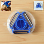3-in-1 kitchen peeler tool for efficient peeling and slicing of vegetables and fruits