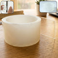 Transparent nano magic double sided adhesive tape roll on white background
