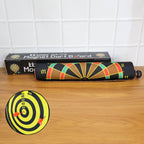 Magnet dartboard roll-up style for indoor and outdoor use