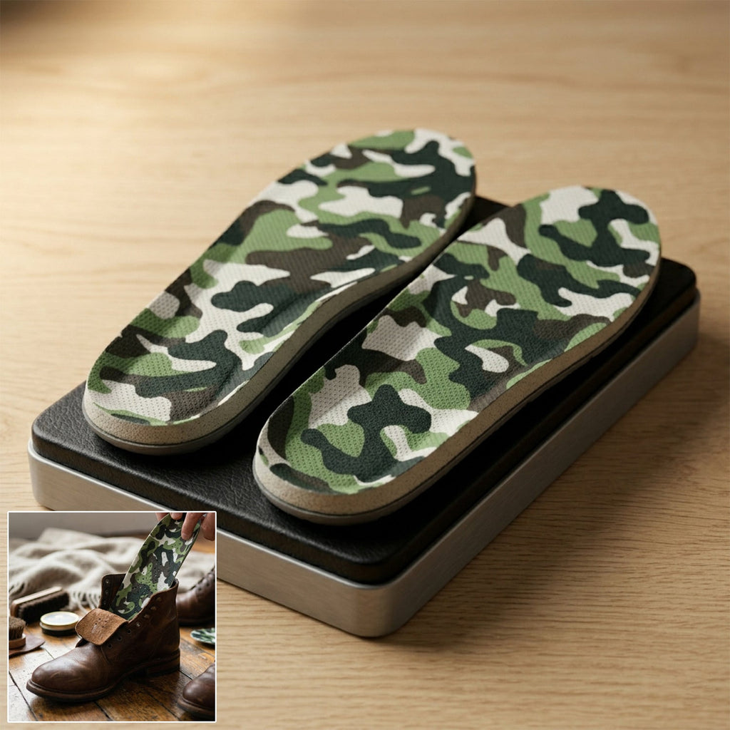 Lightweight printed foot insoles for daily use