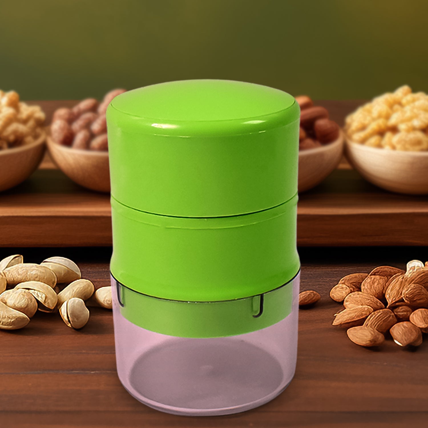 Konvex dry fruit cutter with multi-purpose blades for effortless slicing.
