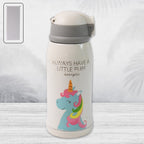 Hydro Elite stainless steel vacuum-insulated water bottle front view