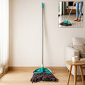 Cotton yarn floor mop head with thick absorbent strands