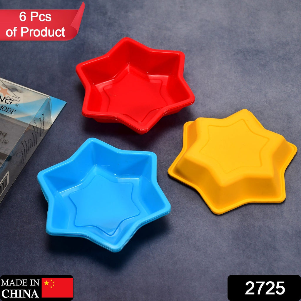 Silicone craft mold in a star shape, perfect for resin creations.