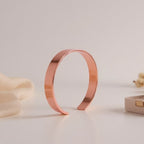 Elowen Grace cuff bracelet in rose gold plating