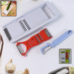 White grater base from the kitchen grater set with ergonomic grip