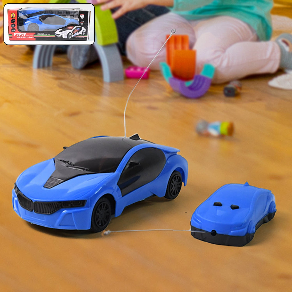 Vibrant Remote Control Racing Car with dazzling 3D LED lights on display.
