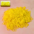 Pack of premium strong elastic rubber bands for multipurpose use