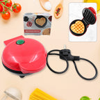 Packaging box of the ChefAura mini waffle maker machine