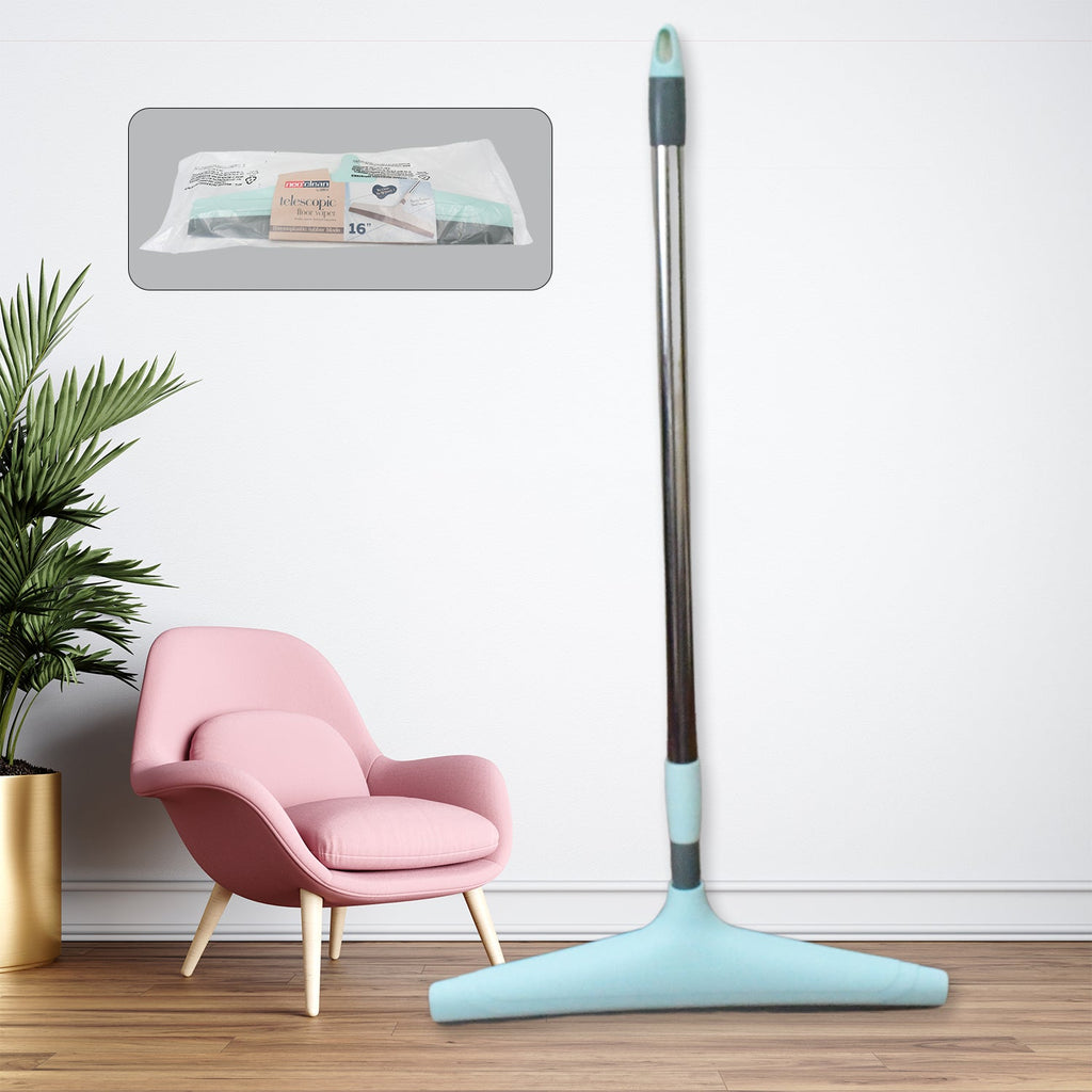 Ganesh Telescopic Bathroom Wiper, 12-inch (30 cm), showcasing its full design.