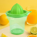 Apex Manual Citrus Juicer with transparent juice collector for fresh juice extraction