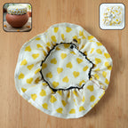 Premium elasticated cotton matka cover protecting earthen pot