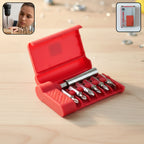 Mini precision screwdriver set with magnetic holder for electronics repair