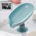 Self Draining Soap Dish with powerful suction cup.