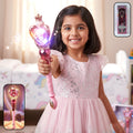 Vibrant flashing princess light wand for kids