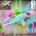 Colorful plastic Holi water gun toy for kids with long barrel