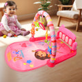 Aditi Baby Play Gym Mat with musical piano and hanging toys for infant play.