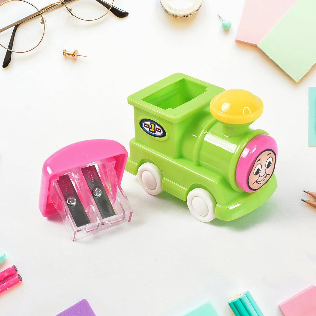Thomas the Tank Engine themed double hole pencil sharpener for kids