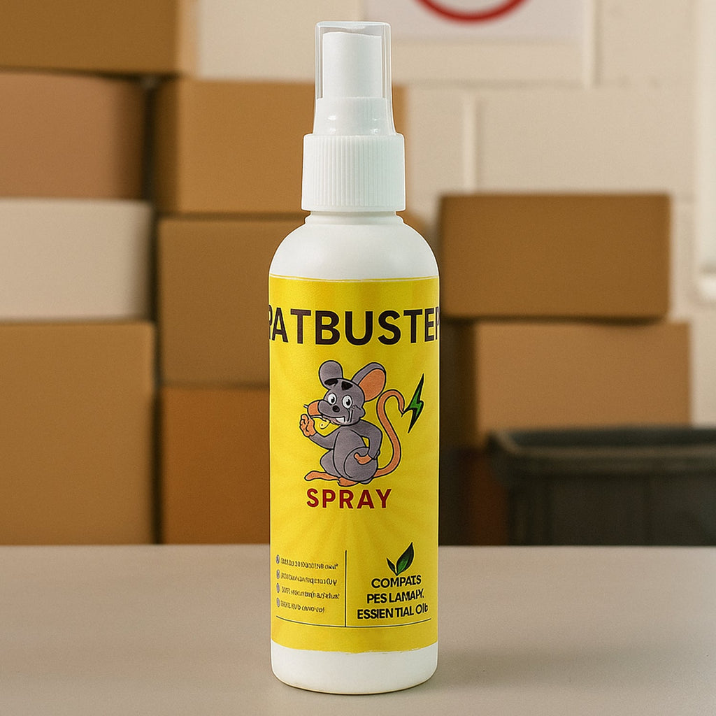 100ML bottle of Rat Repellent Spray with herbal ingredients