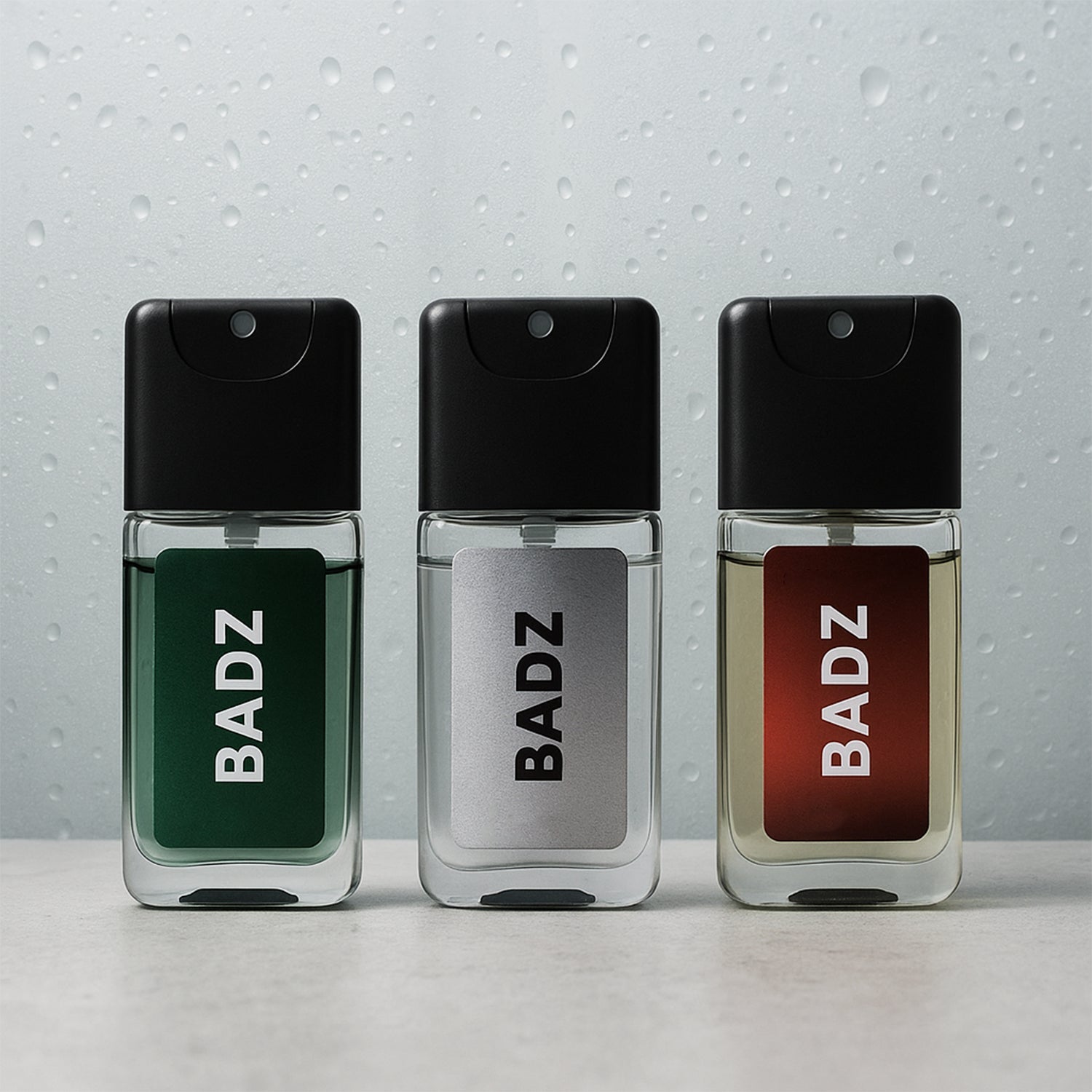 Modern design unisex aromatic fragrance set bottle with sleek look
