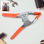 Front view of the 6-inch TitanGrip heavy duty spring clamp.