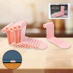Multiple bed sheet holder clips holding sheets tightly on mattress