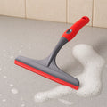 Kitchen and glass wiper cleaning kitchen platform and glass surfaces