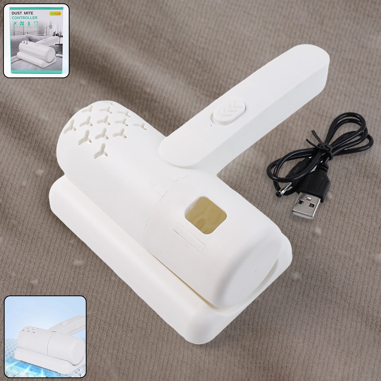 Mite Shield handheld USB Dust Mite Controller device