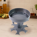 6-Port Drink Dispenser Stand pouring evenly into six shot glasses