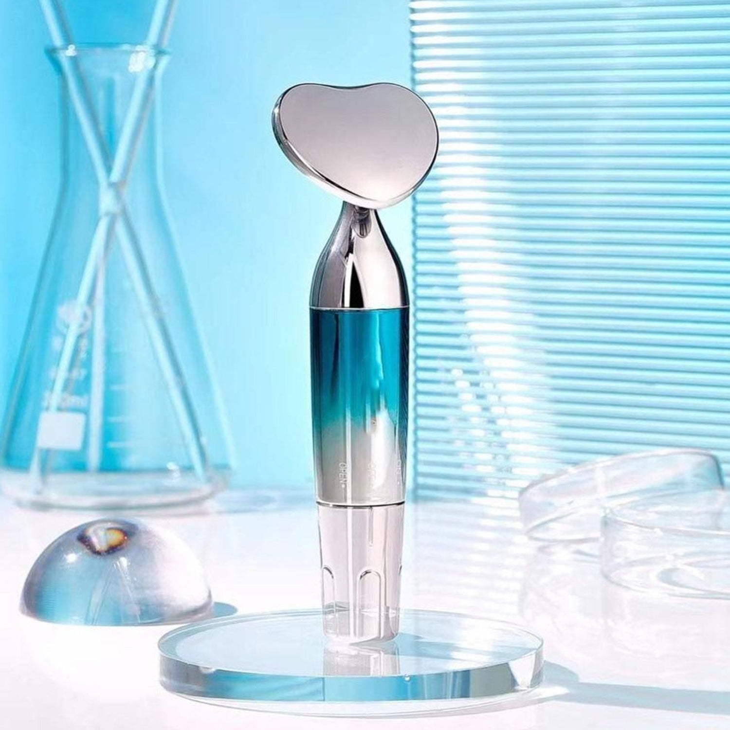 Face Vibratory Massager device for anti-aging and skin tightening benefits.