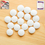 Premium naphthalene mothballs in round tablet form for cupboard moth protection