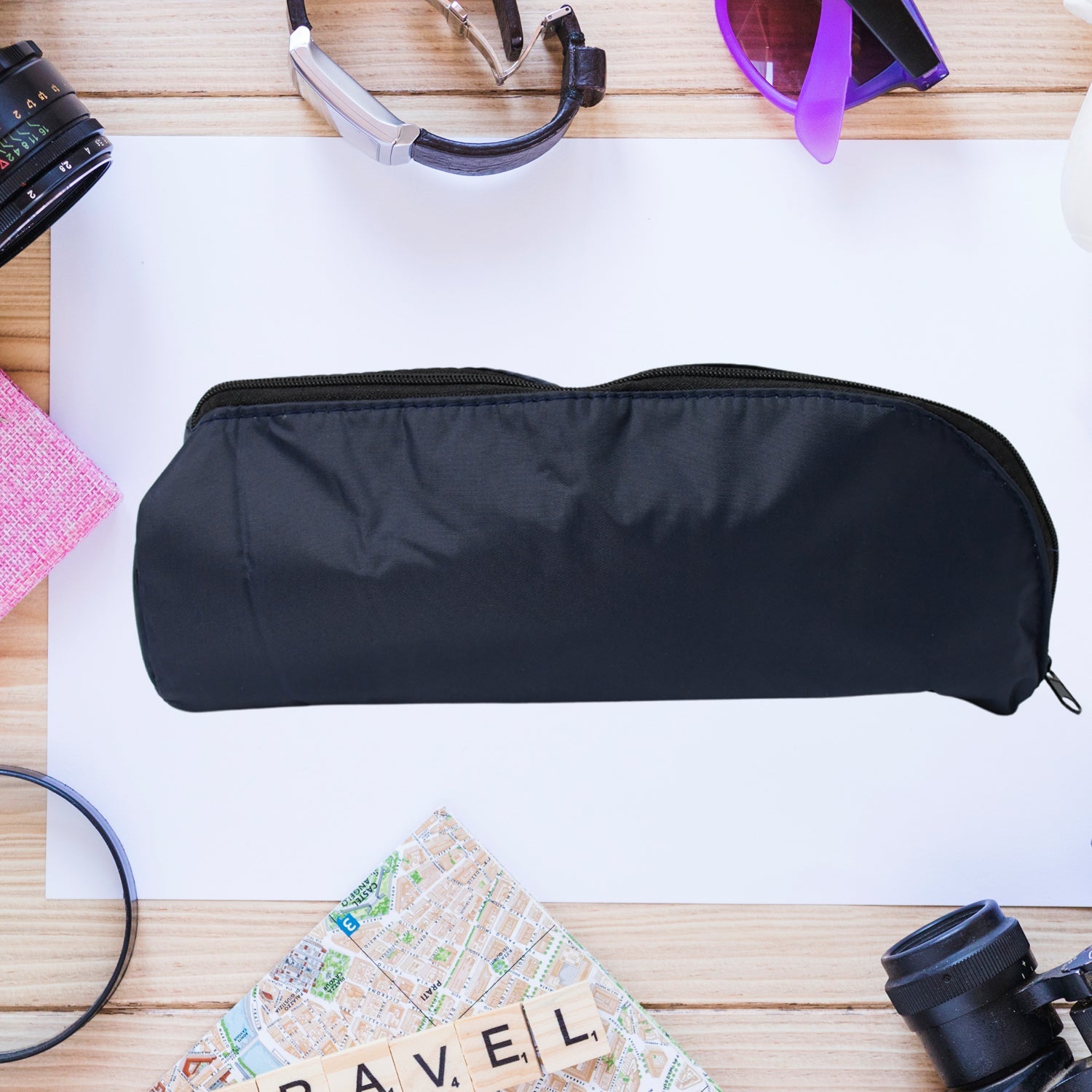 FERVENT multipurpose pouch displaying its compact size and design.