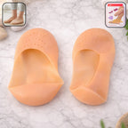 Gel socks designed for effective heel care and dryness relief