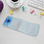 Cartoon cloth remote control cover, 24x8cm, for TV and AC remotes.