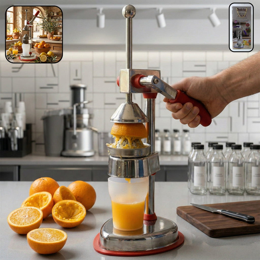 Heavy Duty Manual Citrus Hand Press Juicer suitable for oranges, lemons, pomegranates