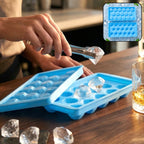 18-grid flexible ice tray for freezing ice cubes, chocolates, and candies
