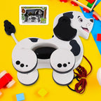 Pull along toddler toy with attractive puppy dog design for kids