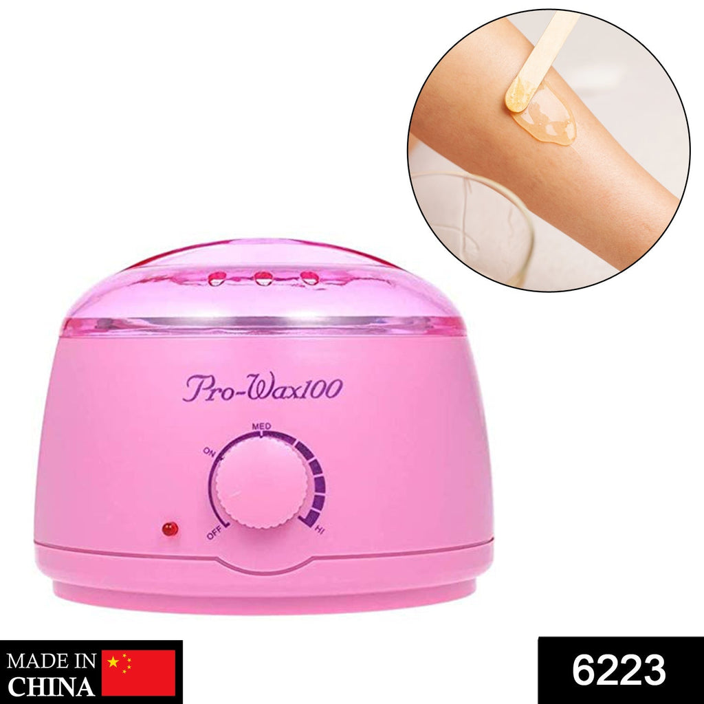 Front view of the AuriGlam automatic wax heater for home use.